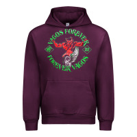Mauve Wine Vagos MC Urban Hoodie - Craftify