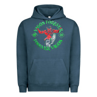 Pigment Midnight Navy Vagos MC Urban Hoodie - Craftify