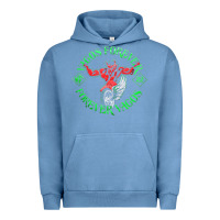Pigment Pebble Blue Vagos MC Urban Hoodie - Craftify