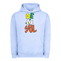 Pigment Grape Ice De La Soul Print Urban Hoodie - Craftify