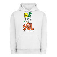 Pigment Lunar Rock De La Soul Print Urban Hoodie - Craftify