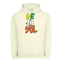 Pigment Pistachio De La Soul Print Urban Hoodie - Craftify
