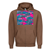 Chestnut usa flag Zipper Hoodie - AdoDesignShop