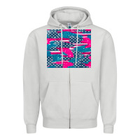 Usa Flag Zipper Hoodie | Teevron