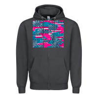Smoke usa flag Zipper Hoodie - AdoDesignShop