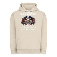 Pigment French Oak proud wife of an air force veteran military vet spouse gifts premium m Urban Hoodie - Craftify