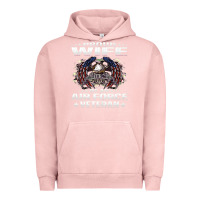 Pigment Salmon proud wife of an air force veteran military vet spouse gifts premium m Urban Hoodie - Craftify