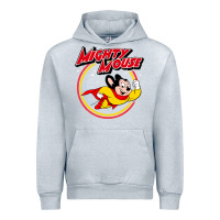 Heather Grey the mighty mouse Urban Hoodie - InspiraDesign