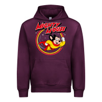 Mauve Wine the mighty mouse Urban Hoodie - InspiraDesign