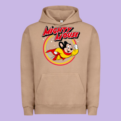 The Mighty Mouse Urban Hoodie Designed By Inspiradesign