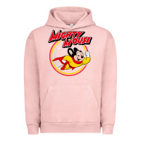Pigment Salmon the mighty mouse Urban Hoodie - InspiraDesign