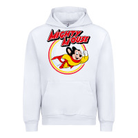 White the mighty mouse Urban Hoodie - InspiraDesign