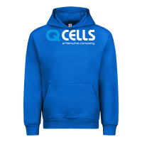 Cobalt Mesmerizing Q Cells Urban Hoodie - InspiraDesign