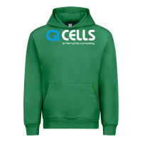 Emerald Mesmerizing Q Cells Urban Hoodie - InspiraDesign