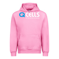 Fuchsia Pink Mesmerizing Q Cells Urban Hoodie - InspiraDesign