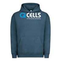 Pigment Midnight Navy Mesmerizing Q Cells Urban Hoodie - InspiraDesign