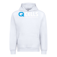 White Mesmerizing Q Cells Urban Hoodie - InspiraDesign