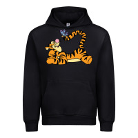 Black tigger Urban Hoodie - InspiraDesign