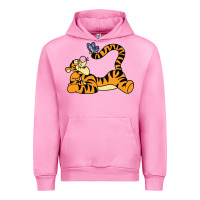Fuchsia Pink tigger Urban Hoodie - InspiraDesign