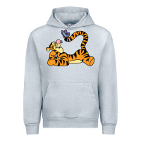 Heather Grey tigger Urban Hoodie - InspiraDesign