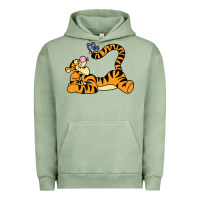 Pigment Oil Green tigger Urban Hoodie - InspiraDesign