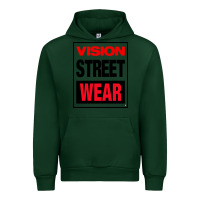 Forest Green VISION STREET WEAR Urban Hoodie - InspiraDesign