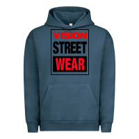 Pigment Midnight Navy VISION STREET WEAR Urban Hoodie - InspiraDesign