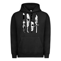 Pigment Black knives horror movie friday halloween horror goth evil t shirt Urban Hoodie - InspiraDesign