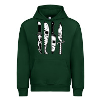 Forest Green knives horror movie friday halloween horror goth evil t shirt Urban Hoodie - InspiraDesign