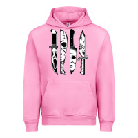 Fuchsia Pink knives horror movie friday halloween horror goth evil t shirt Urban Hoodie - InspiraDesign