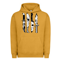 Pigment Peanut Butter knives horror movie friday halloween horror goth evil t shirt Urban Hoodie - InspiraDesign