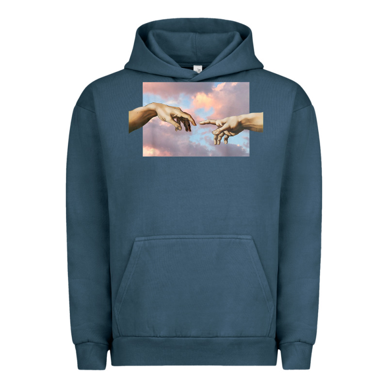 Creation Of Adam Hands Aesthetic T Shirt Urban Hoodie by InspiraDesign | Teevron