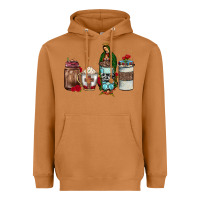 Meerkat our lady of guadalupe coffee Heavyweight Hoodie - JahusDesignShop