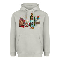 Moon Dust our lady of guadalupe coffee Heavyweight Hoodie - JahusDesignShop