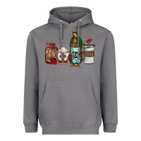 Storm our lady of guadalupe coffee Heavyweight Hoodie - JahusDesignShop