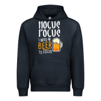 Hocus Pocus I Need Beer To Focus Funny Halloween Witch 1 Urban Hoodie | Teevron