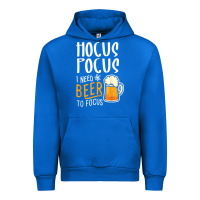 Cobalt Hocus Pocus I Need Beer To Focus Funny Halloween Witch 1 Urban Hoodie - InspiraDesign