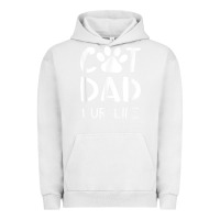 Pigment Lunar Rock funny cat dad fathers day gift shirt fur life cat tee Urban Hoodie - InspiraDesign