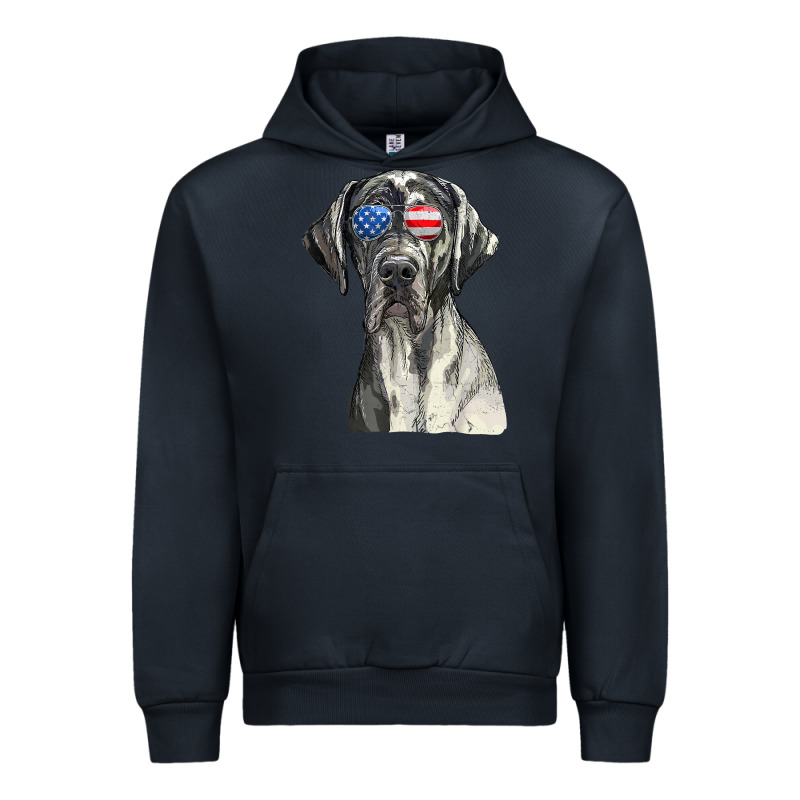 Great Dane Sunglasses American Usa Flag 4th Of July Fourth T Shirt Urban Hoodie by InspiraDesign | Teevron