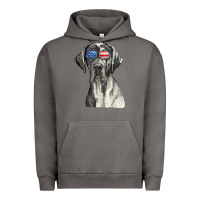 Pigment Tornado great dane sunglasses american usa flag 4th of july fourth t shirt Urban Hoodie - InspiraDesign