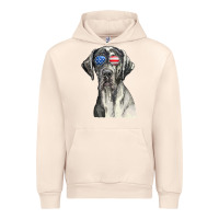 Sandshell great dane sunglasses american usa flag 4th of july fourth t shirt Urban Hoodie - InspiraDesign