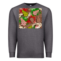 Charcoal Heather little debbie tree cakes leopard Premium Sweatshirt - JahusDesignShop
