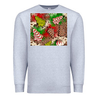 Heather Grey little debbie tree cakes leopard Premium Sweatshirt - JahusDesignShop