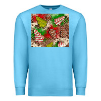 Ocean Blue little debbie tree cakes leopard Premium Sweatshirt - JahusDesignShop