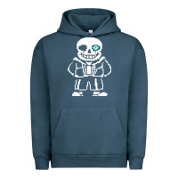 Pigment Midnight Navy undertale sans Urban Hoodie - InspiraDesign