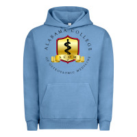 Pigment Pebble Blue (ACOM) Al4b4m4, College of Osteopathic Medicine Urban Hoodie - InspiraDesign