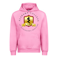 Fuchsia Pink (ACOM) Al4b4m4, College of Osteopathic Medicine Urban Hoodie - InspiraDesign