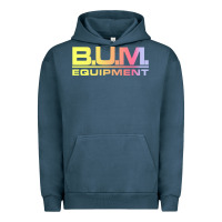 Pigment Midnight Navy vintage bum equipment 02 Urban Hoodie - InspiraDesign