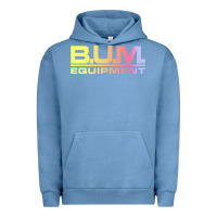 Pigment Pebble Blue vintage bum equipment 02 Urban Hoodie - InspiraDesign