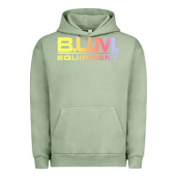 Pigment Oil Green vintage bum equipment 02 Urban Hoodie - InspiraDesign